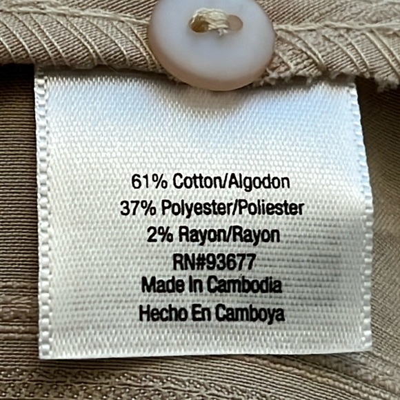 A.N.A (NWT) button down blouse - Picture 8 of 10